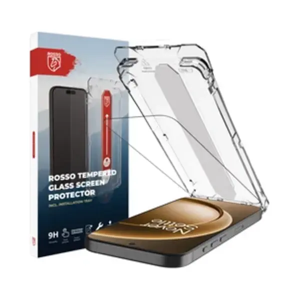 Rosso Screenprotector Geschikt Voor OnePlus 15 | 9H Tempered Glass | Beschermglas | Case Friendly | Met Installatietray | Geen Luchtbellen & Stof | thumbnail
