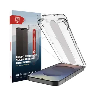Rosso Screenprotector Geschikt Voor Samsung Galaxy S26 Ultra | 9H Tempered Glass | Beschermglas | Case Friendly | Met Installatietray | Geen