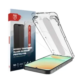 Rosso Screenprotector Geschikt Voor Samsung Galaxy A37 | 9H Tempered Glass | Beschermglas | Case Friendly | Met Installatietray | Geen Luchtbellen &