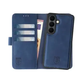 Rosso Element Geschikt Voor Samsung Galaxy S26 Plus | Uitneembaar 2-in-1 Hoesje | Luxe Portemonnee | Back Cover En Book Case | Pasjeshouder | Blauw