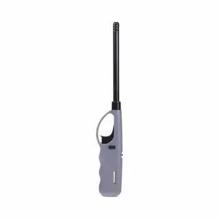Benson Lange Navulbare Bbq-aansteker - 27 Cm - Zwart/grijs - Veilig En Stijlvol