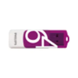 Philips FM64FD05B Usb-Stick 64 Gb Usb Typ-A 2.0 Violett, Weiß