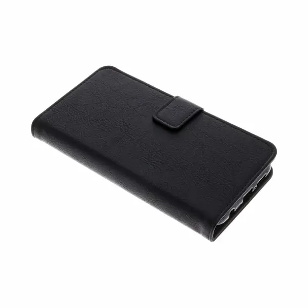 Merkloos Luxe Lederen Bookcase Huawei P20 Lite thumbnail