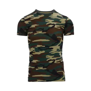 101 Inc - Kids T-shirt Camo (kleur, Woodland / Maat, 110-116)