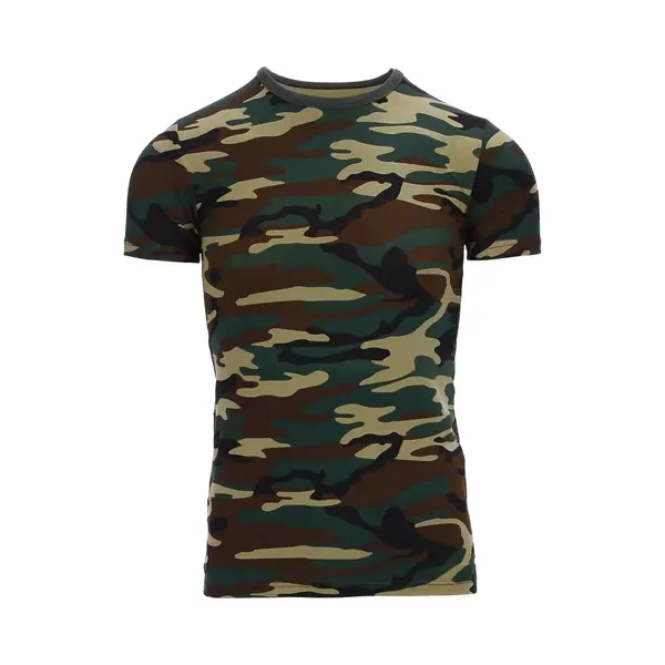 101 Inc - Kids T-shirt Camo (kleur, Woodland / Maat, 110-116) thumbnail