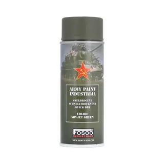 Fosco Spuitbus Legerverf 400ml Sovjet Green