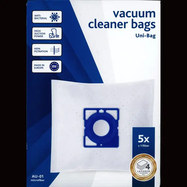Vacustock Stofzuigerzakken - Uni-Bag 5 Zakken En Filter thumbnail