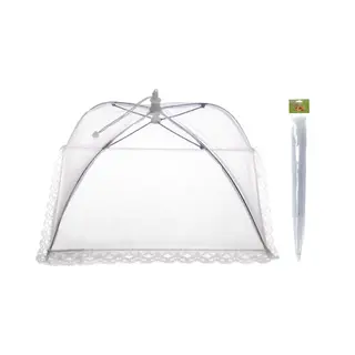 Huishoudkado.nl Vliegenkap - Set Van 2 Stuks - Voedsel Afdeknet - 45 X 45 Cm - Opvouwbaar