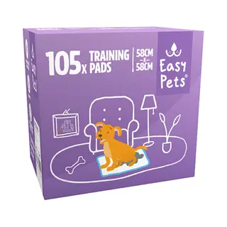 EasyPets Trainingspads 58 X 58 Cm 105 Stuks