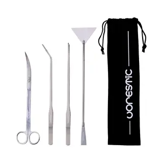 Vorestic Aquascaping En Aquarium Set Met Aquarium Schaar, Aquarium Pincetten En Aquarium Spatel