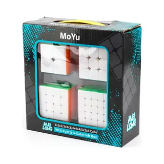 MoYu Rubiks Speed Cube Set - 2x2, 3x3, 4x4, 5x5 - Stressverlagend