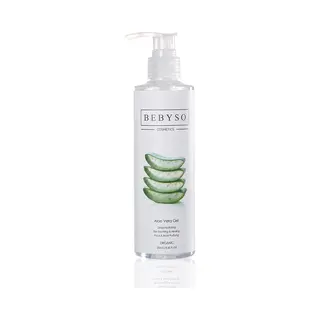 Bebyso cosmetics Bebyso Organic Aloe Vera Gel 250ml. 100% Vegan & Natuurlijke Ingrediënten. Dierproefvrij.