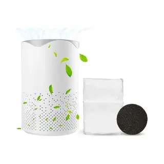 Luchtreiniger - Air Purifier - Mini Luchtreiniger Met Ionisator / Actieve Koolstof - Vervangbaar Hepa Filter - Uv Lamp