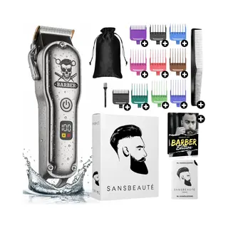 Professionele Draadloze Tondeuse - Sansbeauté - Tondeuse Mannen Hoofdhaar - Cheveux Haar - Haartrimmer - Kapper Haar Machine - Haartondeuse - Trimmer