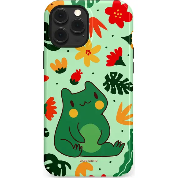 Casetastic Hoesje Geschikt Voor Apple IPhone 12 Pro Max Magsafe - Stijlvolle Beschermende Duo-layer Case - Kwaakje thumbnail