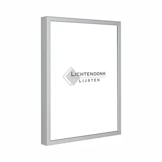 Lichtendonk Aluminium Wissellijst 60 X 70 Mat Zilver - Ontspiegeld Acrylite - Salerno
