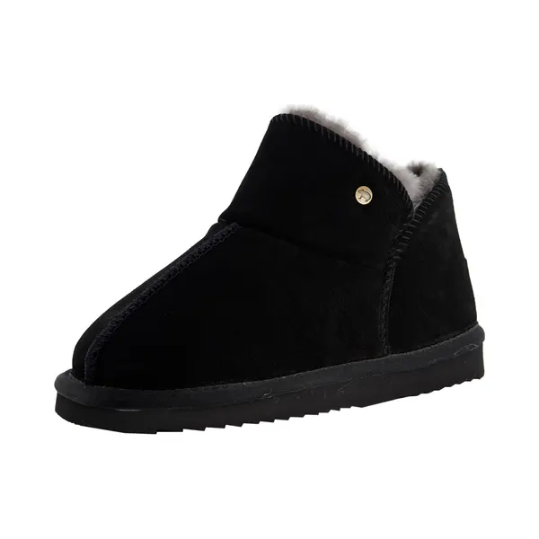 Warmbat Huisschoenen 'Willow' Zwart thumbnail
