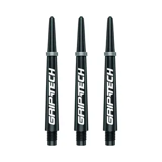 Goat - Griptech Shafts Short, Schwarz, Inkl. 3 Shafts Geeignet Darts