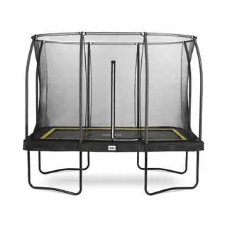 Salta Comfort Edition - 305 X 214 Cm - Rechthoekige Trampoline Met Veiligheidsnet - Zwart - Trampoline Voor Kinderen