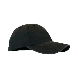 Jeans Cap - Unisex Baseball Cap - Denim 100% Katoen - Verstelbare Riemsluiting - Zwart