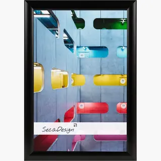 SecaDesign Tours Fotolijst - Fotomaat 15x20 Cm - Zwart