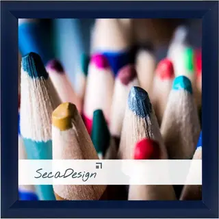 SecaDesign Tours Fotolijst - Fotomaat 13x13 Cm - Blauw