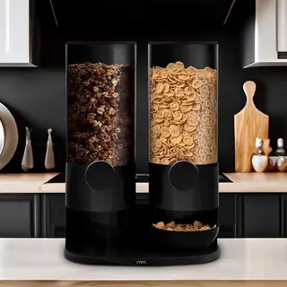 Mikamax Design Cereal Dispenser For Muesli And Cereals – Unique Design 2X 3L