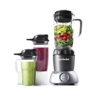 Nutribullet Select, Elektrischer Mixer, Standmixer, Zerkleinerer, Smoothiemixer, 1.000 Watt Leistung, 2 Geschwindigkeiten, Pulsfunktion, To Go Becher,