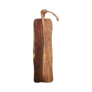 Bowls And Dishes Pure Rose Wood Duurzame Borrelplank | Tapasplank | Serveerplank Rustiek Met Handvat 69 Cm | Cadeautip!