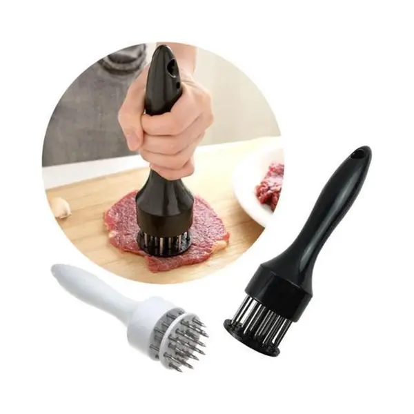 Aa Commerce Vleesvermalser Vleesprikker - Handprikker Vlees - Meat Tenderizer thumbnail