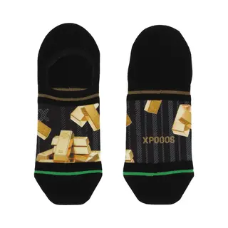 Xpooos - Goldbar Heren Invisible Footies - 1-Pack - Maat 39/42