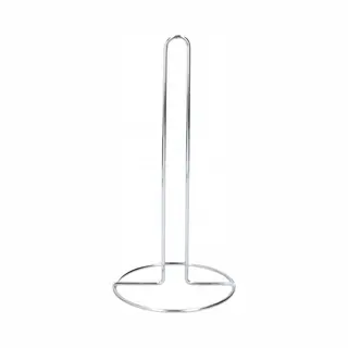 Keukenrolhouder - Zilver - Staand - H28 X D13 Cm - Universeel