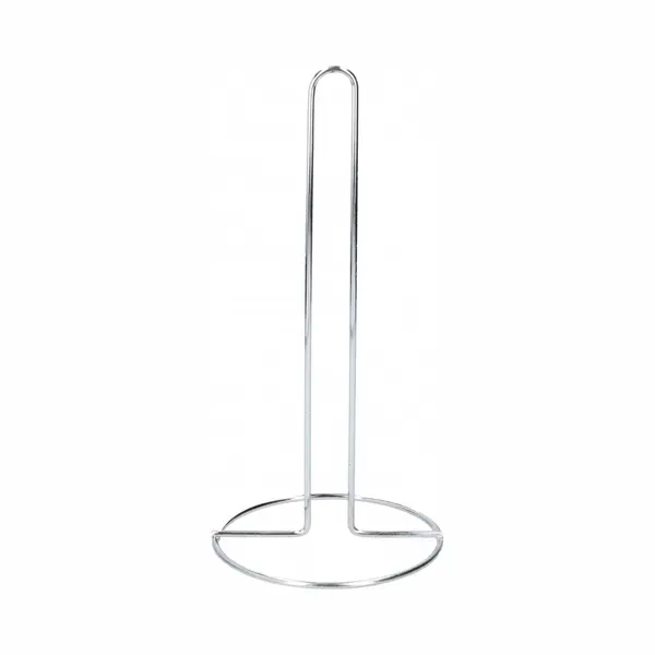 Keukenrolhouder - Zilver - Staand - H28 X D13 Cm - Universeel thumbnail