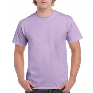 Gildan T-shirts Lila Paars Voor Heren - Zware 200gr Kwaliteit - Basic Shirts - Katoen - Korte Mouwen - Comfort Pasvorm Xxl