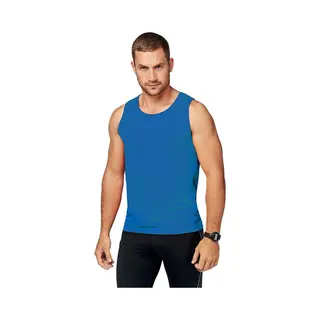 Proact Sport Singlet Voor Heren - Tanktop Hemd - Blauw - Herenkleding - Mouwloze T-shirts - Sportkleding S