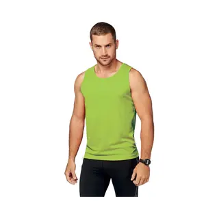 Proact Lime Groen Sport Singlet Voor Heren - Maat S - Sport Hemdje