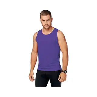 Proact Sport Singlet Voor Heren - Tanktop Hemd - Paars - Herenkleding - Mouwloze T-shirts - Sportkleding Xl