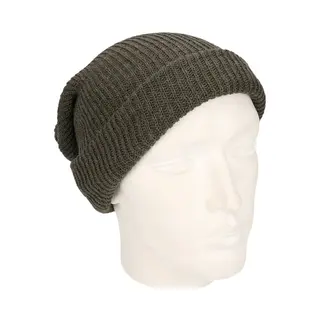 Myrtle Beach Basic Beanie Muts Lang Grijs Voor Heren