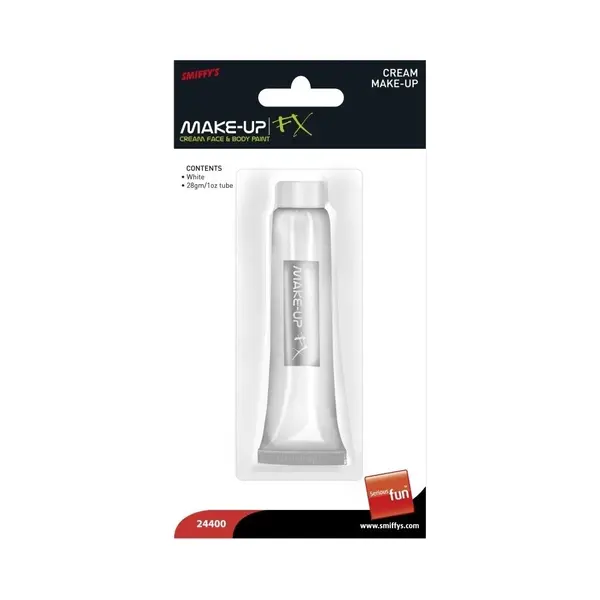 Smiffys Schmink Tube - Wit - 28 Ml - Waterbasis - Make-up thumbnail