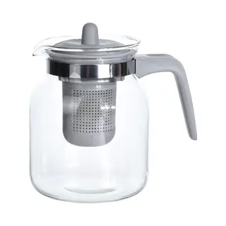 Glazen Theepot Met Grijs Filter 1500 Ml