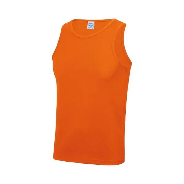 AWDis Hoods AWDis Sport Sintlet/tanktop - Heren - Oranje - Mouwloos - Polyester - Sportkleding Xl thumbnail