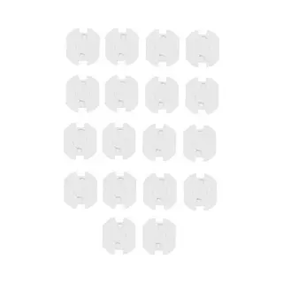 Benson Stopcontactbeveiliging - 18x Stuks - Wit - Stopcontactbeschermers - Kinderbeveiliging