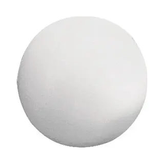 Rayher hobby materialen 30x Piepschuim Ballen/bollen Van 3 Cm Hobby Vormen Figuren Artikelen