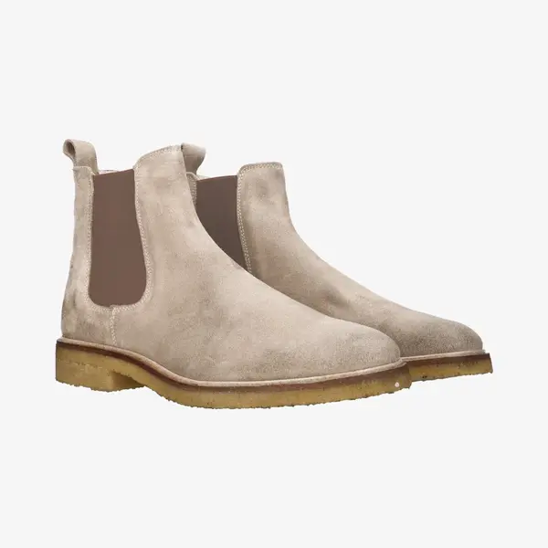 Goosecraft Chet 1 Heren Chelsea Boots - Beige - Maat 43 thumbnail