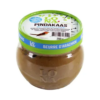 Lona Erdnussbutter Mit Samen - 250 Ml