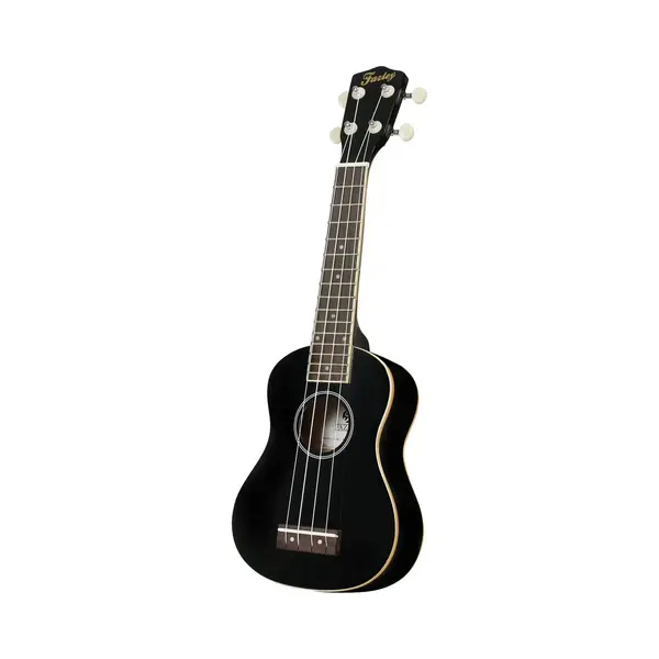 Fazley K21B-W Sopraan Ukelele Zwart thumbnail