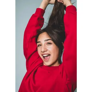 Looxs Revolution Looxs 10sixteen 2501-5308-256 Meisjes Sweaters - Maat 152 - Rood Van 87% Cotton 13% Polyester