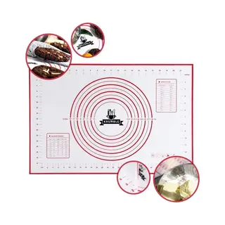 Krumble Siliconen Bakmat 60 X 40 Cm | Anti-slip En Anti-kleef Oven- En Patisseriemat | Hygienisch En Afwasbaar