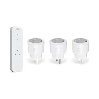 Elro Funksteckdosen 3er Set Zwischenstecker 230v, Innen, Schaltbar Mit Fernbedienung