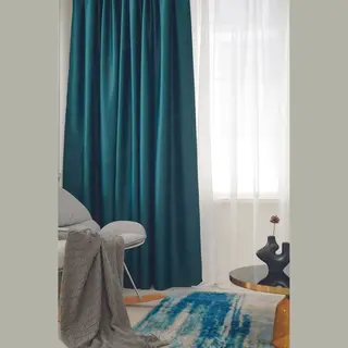 maroyathome Home Of Curtains - Elsa - Gordijn - Plooiband - Verduisterend - Kant En Klaar - 288x180 Cm - Oudhollands Groen
